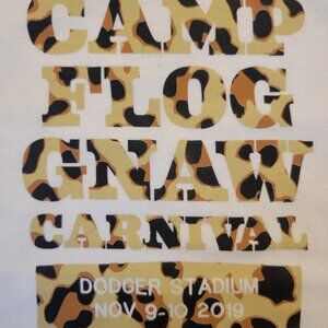 Camp flog gnaw 2019- *rare* production shirt - golf